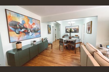 Apartamento à venda com 124m², 3 quartos e 2 vagas Apartamento à venda com 124m², 3 quartos e 2 vagasSala