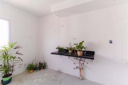 Cozinha de kitnet/studio à venda com 1 quarto, 22m² em Belenzinho, São Paulo