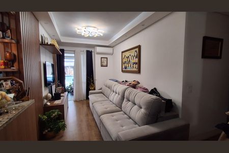 Sala de apartamento à venda com 2 quartos, 75m² em Barcelona, São Caetano do Sul