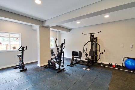 Apartamento à venda com 58m², 2 quartos e 2 vagas Apartamento à venda com 58m², 2 quartos e 2 vagasÁrea comum - Academia