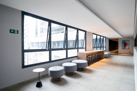 Apartamento para alugar com 42m², 1 quarto e 1 vaga Apartamento para alugar com 42m², 1 quarto e 1 vagaÁrea comum