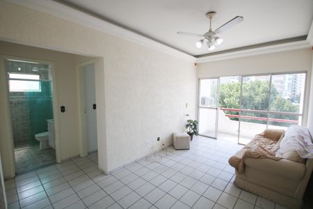 Sala de apartamento para alugar com 2 quartos, 78m² em Canto do Forte, Praia Grande