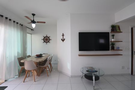 Sala de apartamento para alugar com 3 quartos, 180m² em Balneario Guarujá, Guarujá