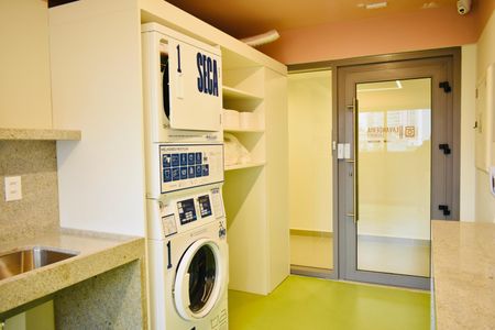 Studio à venda com 43m², 0 quarto e sem vaga Studio à venda com 43m², 0 quarto e sem vagaLavanderia