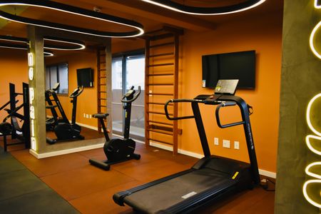 Studio à venda com 43m², 0 quarto e sem vaga Studio à venda com 43m², 0 quarto e sem vagaÁrea comum - Academia