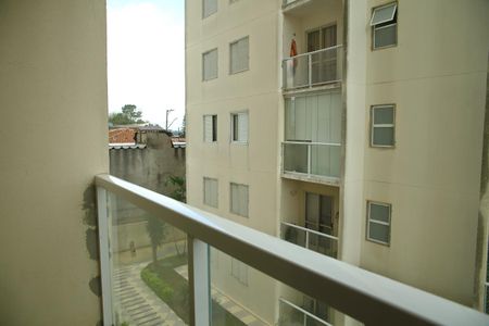 Sacada da Sala de apartamento para alugar com 2 quartos, 50m² em Vila Planalto, São Bernardo do Campo