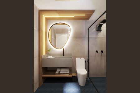 Apartamento à venda com 145m², 3 quartos e 2 vagas Apartamento à venda com 145m², 3 quartos e 2 vagasBanheiro da Suíte