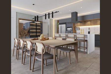 Apartamento à venda com 145m², 3 quartos e 2 vagas Apartamento à venda com 145m², 3 quartos e 2 vagasSala de Jantar