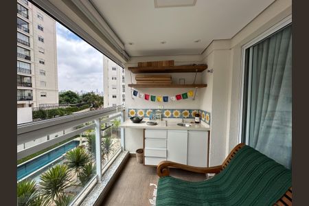 Varanda de apartamento para alugar com 2 quartos, 78m² em Alto de Pinheiros, São Paulo