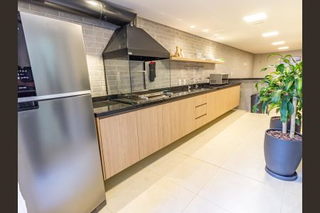 Apartamento à venda com 27m², 1 quarto e sem vaga Apartamento à venda com 27m², 1 quarto e sem vagaÁrea comum - Salão de festas e Churrasqueira