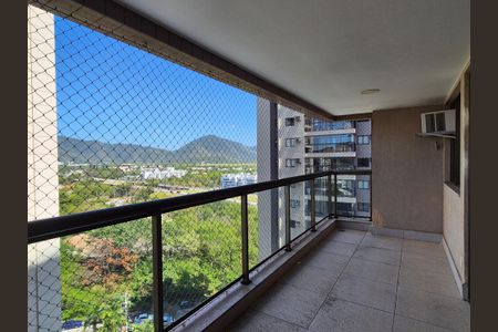 Varanda de apartamento à venda com 3 quartos, 81m² em Recreio dos Bandeirantes, Rio de Janeiro