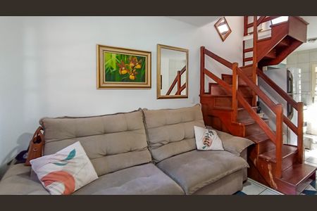 Sala de casa de condomínio à venda com 2 quartos, 95m² em Tristeza, Porto Alegre