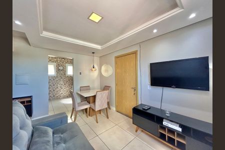 Sala de apartamento para alugar com 2 quartos, 51m² em Liberdade, Novo Hamburgo