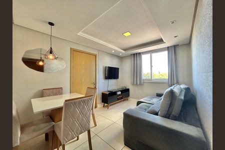 Sala de apartamento para alugar com 2 quartos, 51m² em Liberdade, Novo Hamburgo