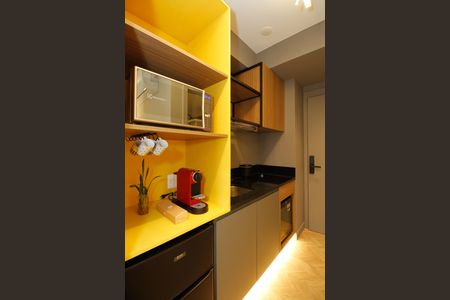 Studio para alugar com 28m², 1 quarto e sem vaga Studio para alugar com 28m², 1 quarto e sem vagaCozinha