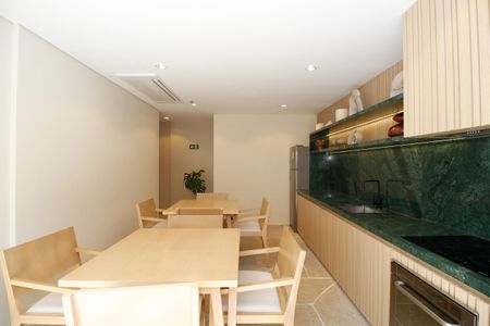 Studio para alugar com 28m², 1 quarto e sem vaga Studio para alugar com 28m², 1 quarto e sem vagaÁrea Comum - Salão de Festas