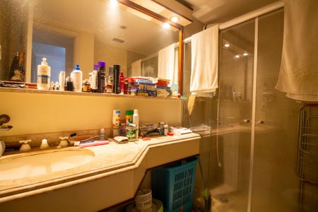 Banheiro de apartamento à venda com 1 quarto, 34m² em Cidade Monções, São Paulo