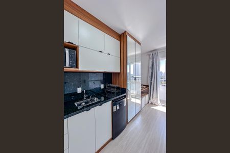 Cozinha de kitnet/studio à venda com 1 quarto, 17m² em Mooca, São Paulo
