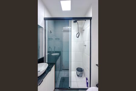 Banheiro Social de kitnet/studio à venda com 1 quarto, 17m² em Mooca, São Paulo