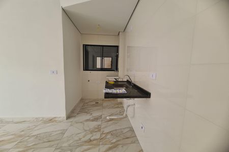 Apartamento à venda com 43m², 2 quartos e sem vaga Apartamento à venda com 43m², 2 quartos e sem vagaCozinha e Área de Serviço