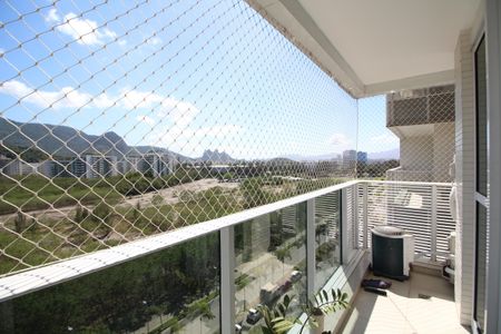 Varanda de apartamento para alugar com 2 quartos, 80m² em Barra Olímpica, Rio de Janeiro