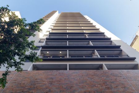 Studio à venda com 25m², 1 quarto e sem vaga Studio à venda com 25m², 1 quarto e sem vagaFachada