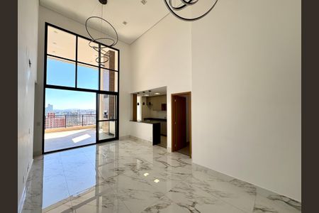 Sala de apartamento à venda com 3 quartos, 122m² em Anhangabaú, Jundiaí