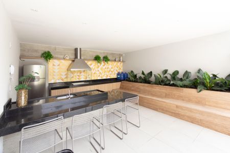 Studio à venda com 26m², 1 quarto e sem vaga Studio à venda com 26m², 1 quarto e sem vagaÁrea comum - Churrasqueira