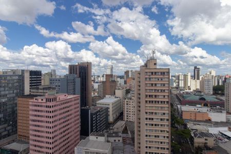 Vista da Sala de apartamento para alugar com 1 quarto, 55m² em Centro, Curitiba
