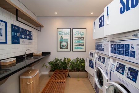 Apartamento à venda com 34m², 2 quartos e sem vaga Apartamento à venda com 34m², 2 quartos e sem vagaLavanderia