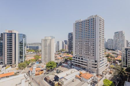 Vista da Varanda de kitnet/studio à venda com 1 quarto, 25m² em Pinheiros, São Paulo
