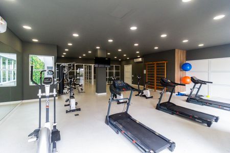 Studio à venda com 29m², 1 quarto e sem vagaAcademia