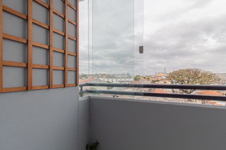 Varanda da Sala de apartamento à venda com 2 quartos, 55m² em Vila Guilhermina, São Paulo
