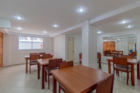 Apartamento à venda com 55m², 2 quartos e 1 vagaÁrea comum - Salão de festas