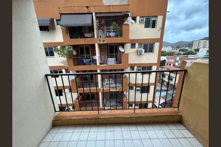 Varanda da Sala de apartamento para alugar com 2 quartos, 60m² em Campinho, Rio de Janeiro