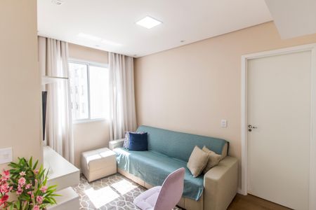 Sala de apartamento à venda com 1 quarto, 46m² em Jardim Tupanci, Barueri