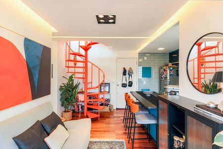 Apartamento à venda com 111m², 2 quartos e 2 vagas Apartamento à venda com 111m², 2 quartos e 2 vagasSala