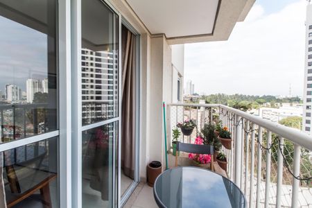 Varanda da Sala de apartamento à venda com 1 quarto, 52m² em Vila Nilva, Barueri