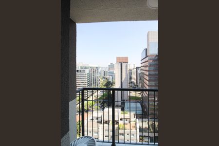 Varanda de kitnet/studio para alugar com 1 quarto, 24m² em Vila Olímpia, São Paulo