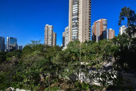 Vista Sala de apartamento para alugar com 2 quartos, 70m² em Panamby, São Paulo
