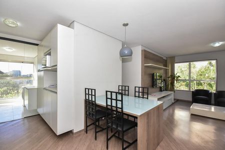 Sala de apartamento para alugar com 2 quartos, 70m² em Panamby, São Paulo