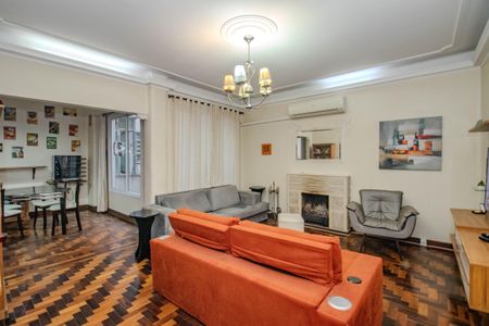 Sala de apartamento à venda com 3 quartos, 111m² em Moinhos de Vento, Porto Alegre