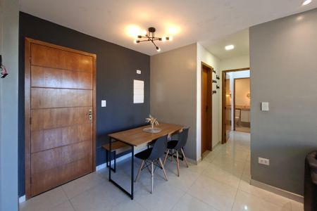Sala de apartamento para alugar com 2 quartos, 62m² em Aviação, Praia Grande