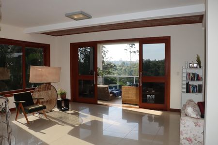 Sala de casa de condomínio para alugar com 4 quartos, 458m² em Jardim Indaia, Embu das Artes
