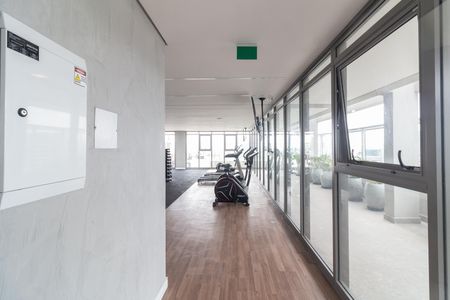 Apartamento à venda com 32m², 1 quarto e 1 vaga Apartamento à venda com 32m², 1 quarto e 1 vagaÁrea comum - Academia