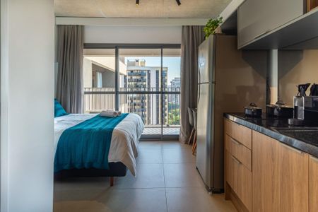 Studio para alugar com 21m², 1 quarto e sem vaga Studio para alugar com 21m², 1 quarto e sem vagaQuarto