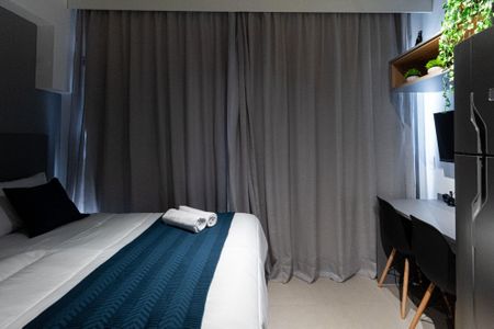 Studio para alugar com 21m², 1 quarto e sem vaga Studio para alugar com 21m², 1 quarto e sem vagaQuarto