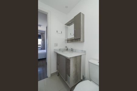 Banheiro Social de apartamento para alugar com 1 quarto, 38m² em Jardim Botânico, Porto Alegre