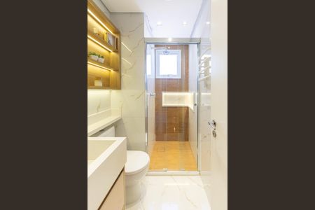 Apartamento à venda com 89m², 3 quartos e 2 vagas Apartamento à venda com 89m², 3 quartos e 2 vagasBanheiro da Suíte 1