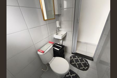 Studio para alugar com 20m², 1 quarto e sem vaga Studio para alugar com 20m², 1 quarto e sem vagaBanheiro